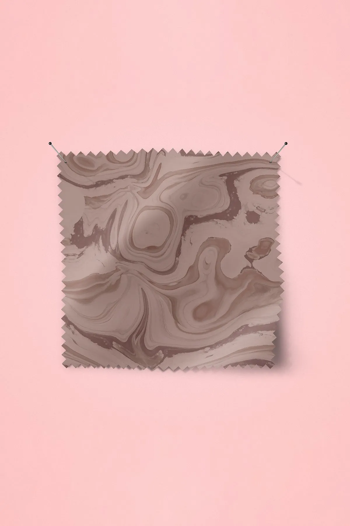 Pink Flow Print Linen Cord Set