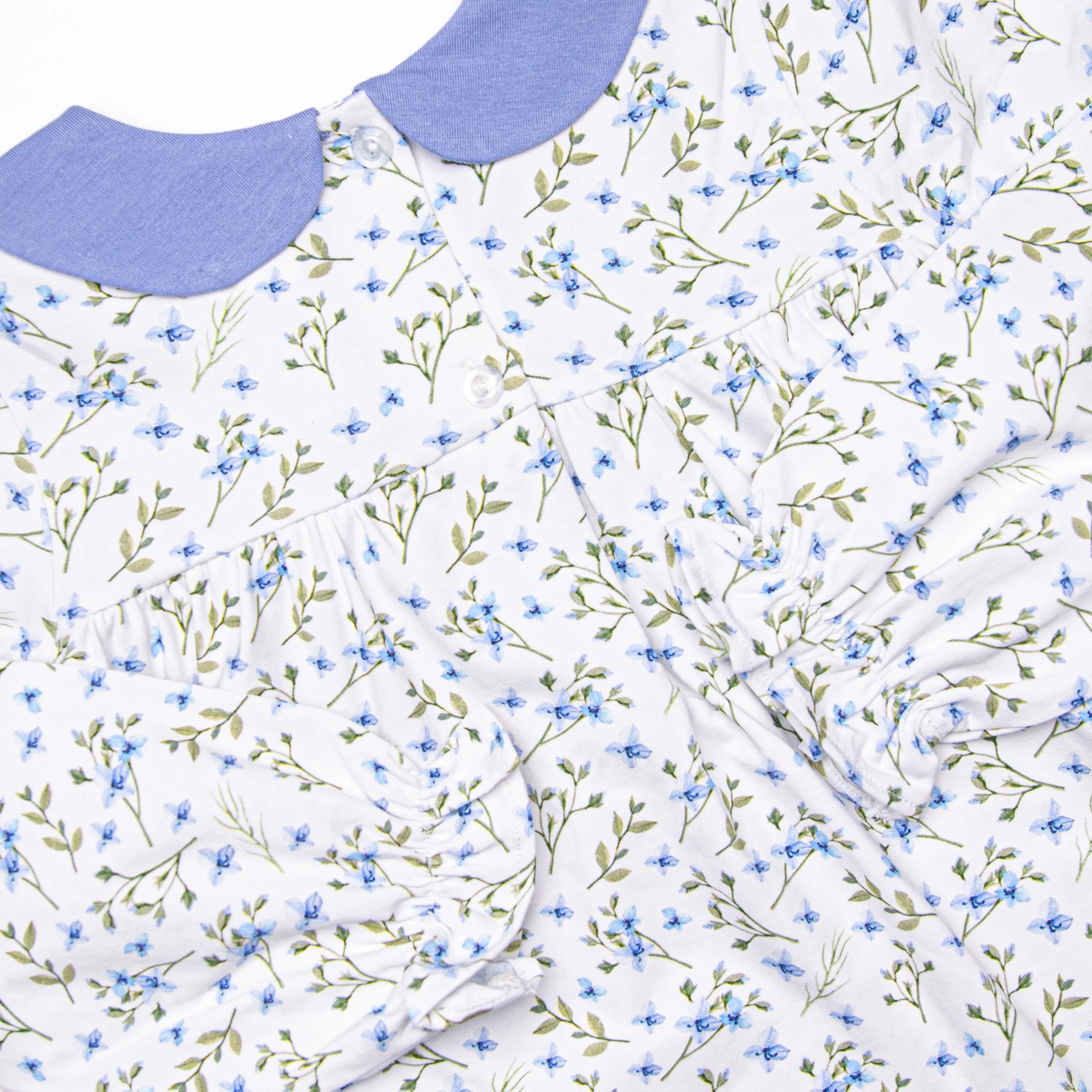 Planted Perfection Dress, Blue