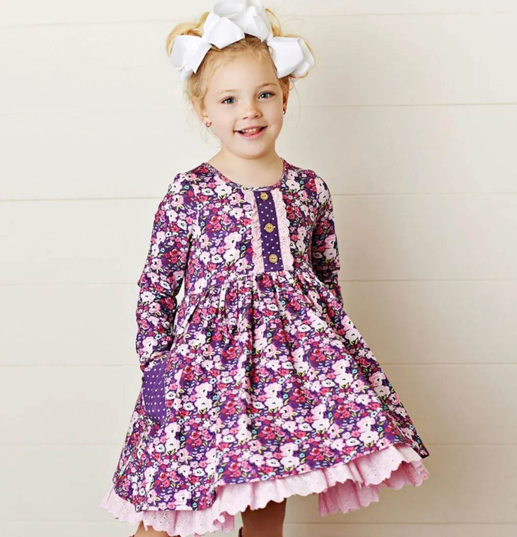 Pocket Eyelet Dress/Serendipity