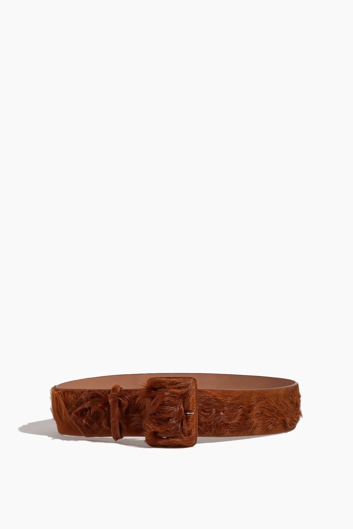 Ponyhair Belt in Brown