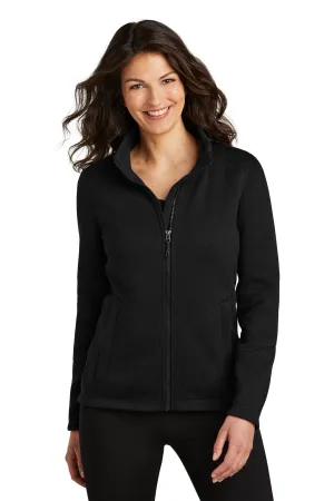 Port Authority Ladies Arc Sweater Fleece Jacket L428