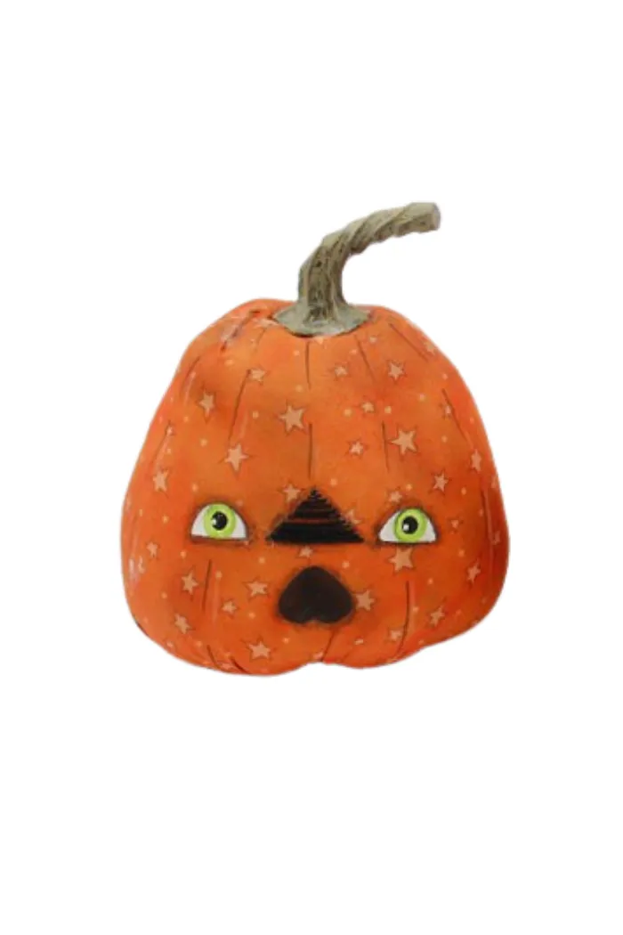 Primitive Plush Pumpkin Heads