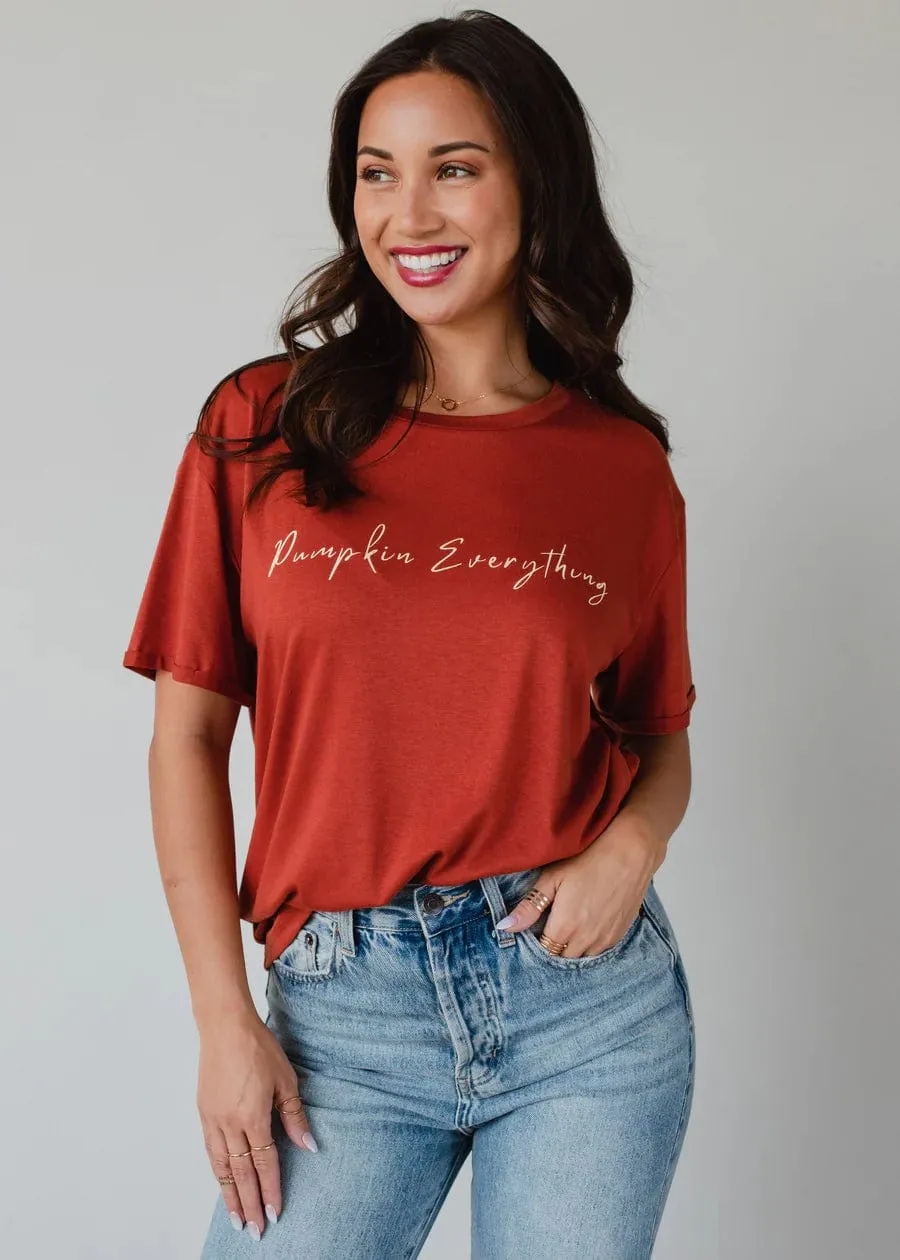 Pumpkin Everything Tee