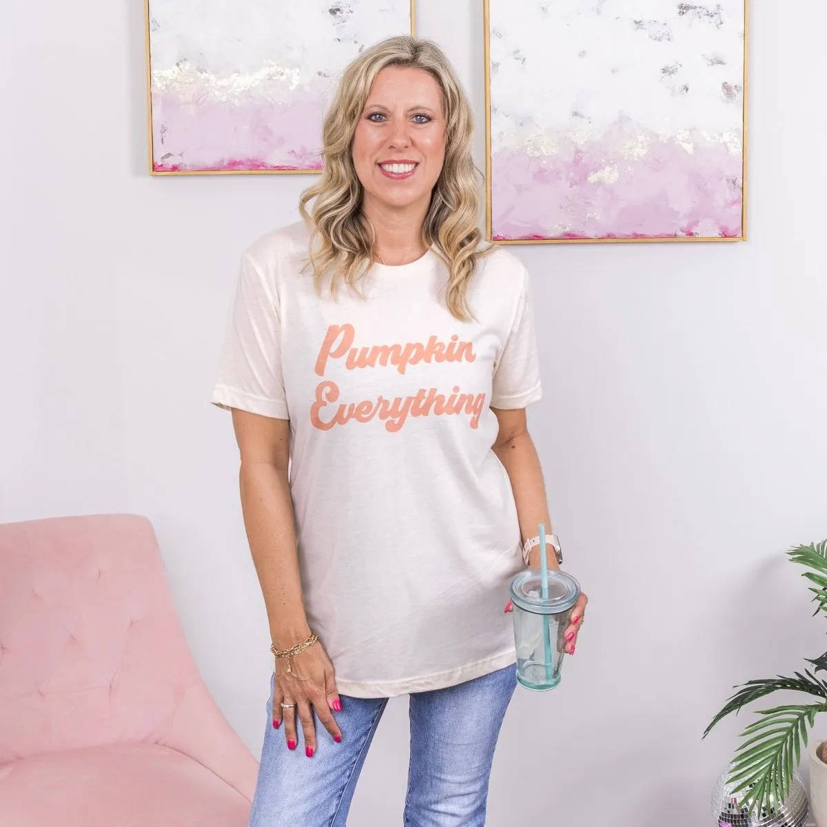 Pumpkin Everything Wholesale Bella Graphic Tee - Fast Shipping