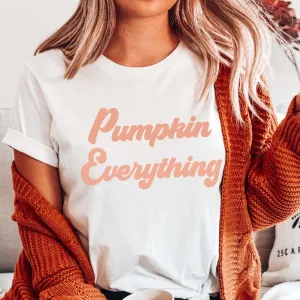 Pumpkin Everything Wholesale Bella Graphic Tee - Fast Shipping