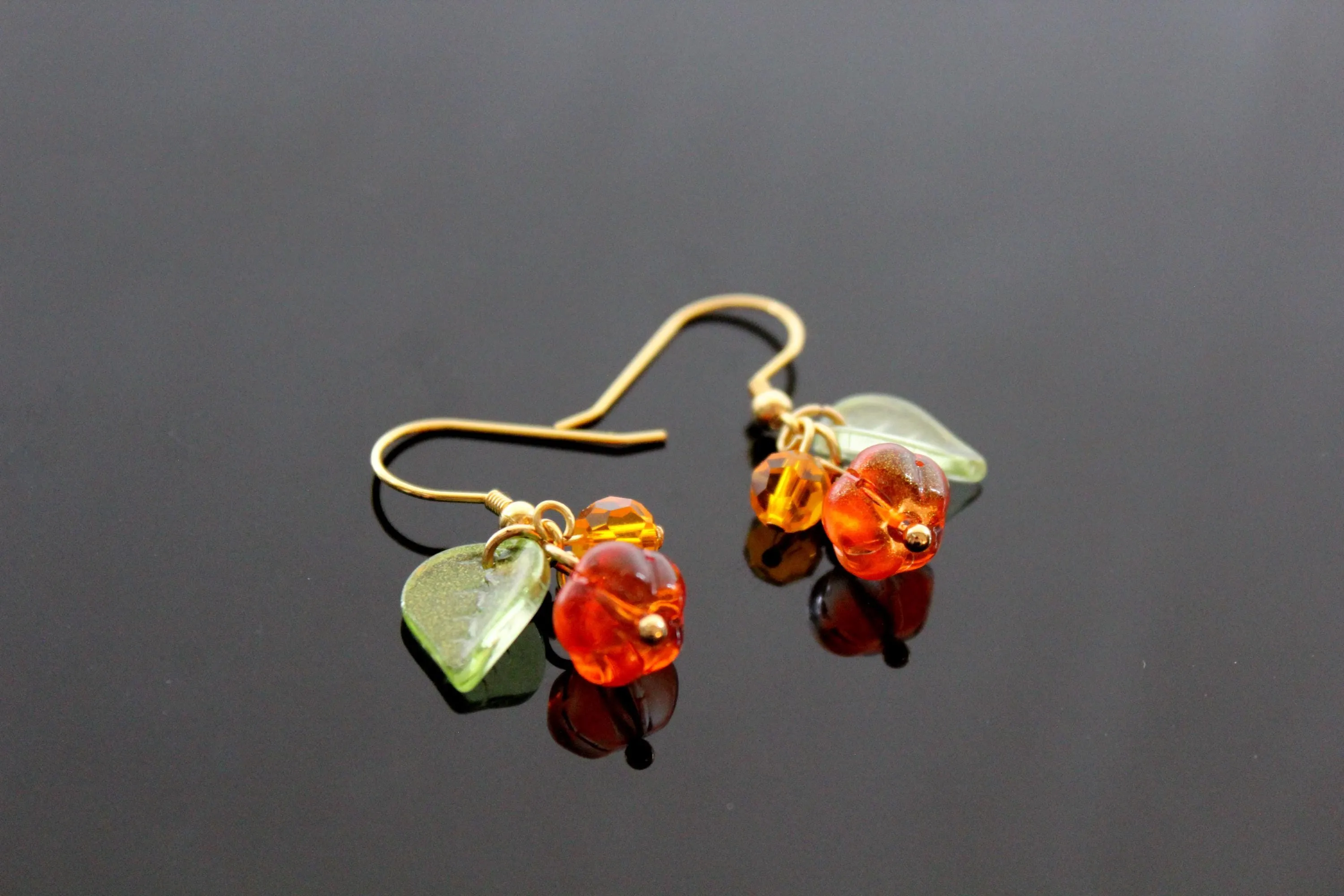 Pumpkin jewelry set