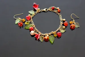 Pumpkin jewelry set