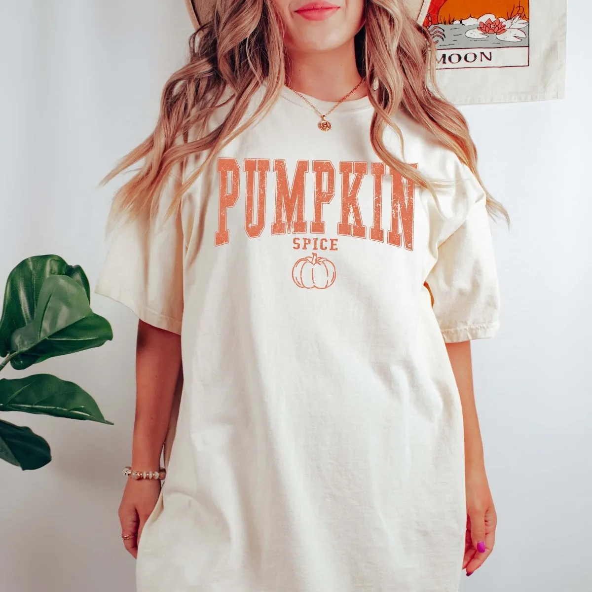 Pumpkin Spice With Pumpkin Comfort Color Wholesale Tee - Quick Shipping