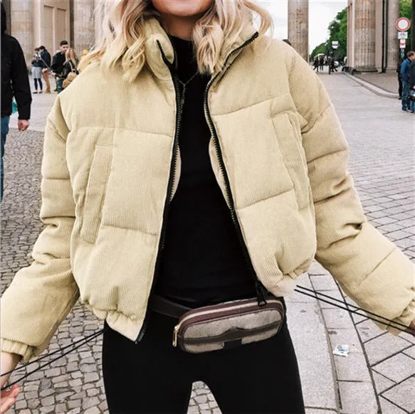 Quilted Bomber Jacket
