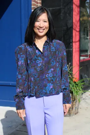 Rachel Comey - Asteras Top: Blue