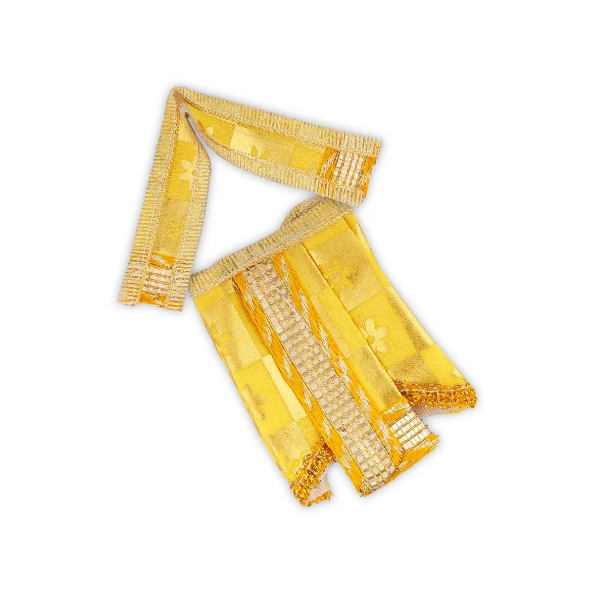 Radha Krishna Dress Set - 3 Inches | Radha Krishna Poshak/ Krishna And Radha Dress for Deity