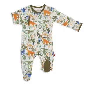 Raptor Round Your Finger Magnetic Modal Footed Pajama