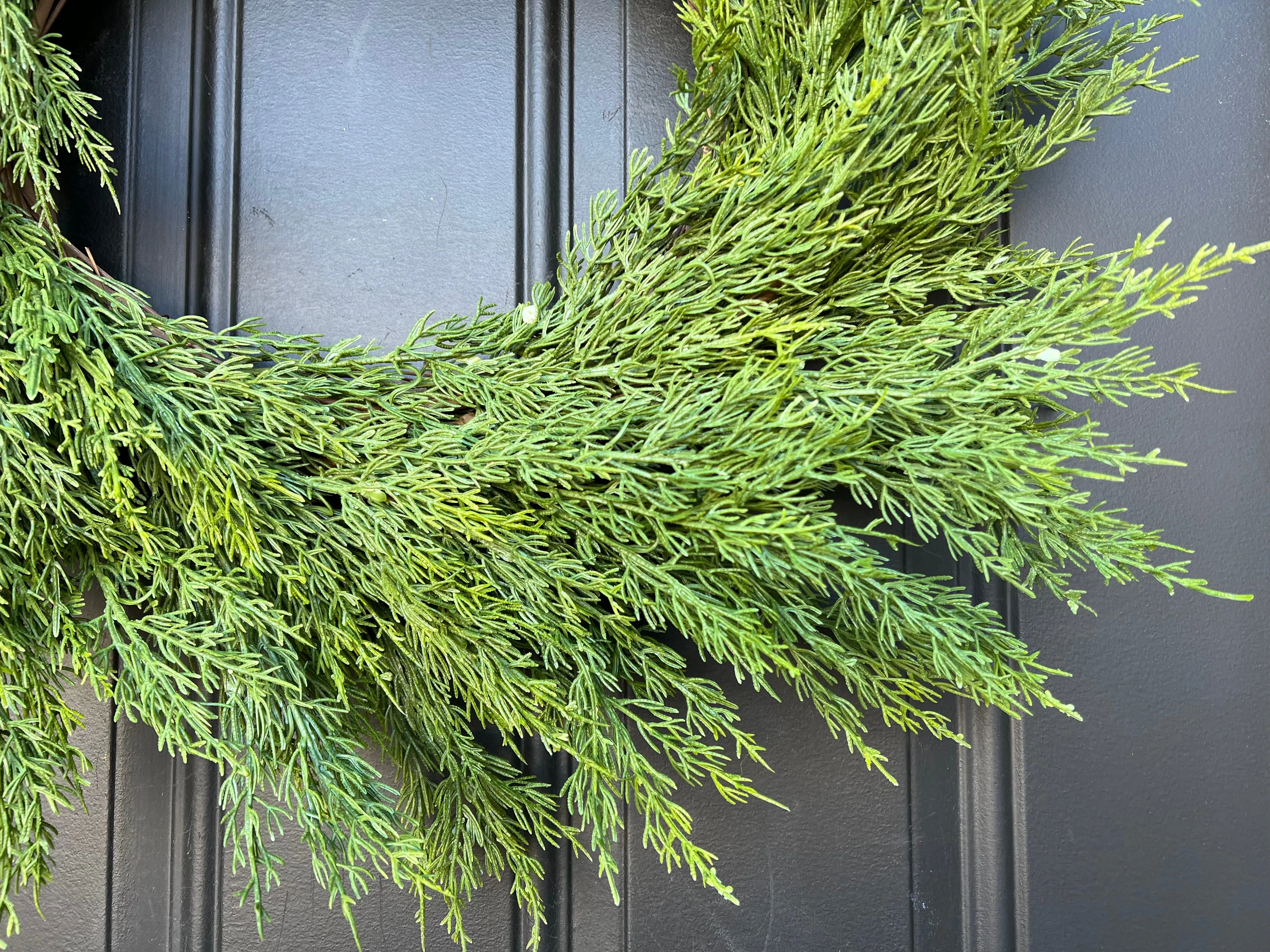 Real Touch Cedar Wreath