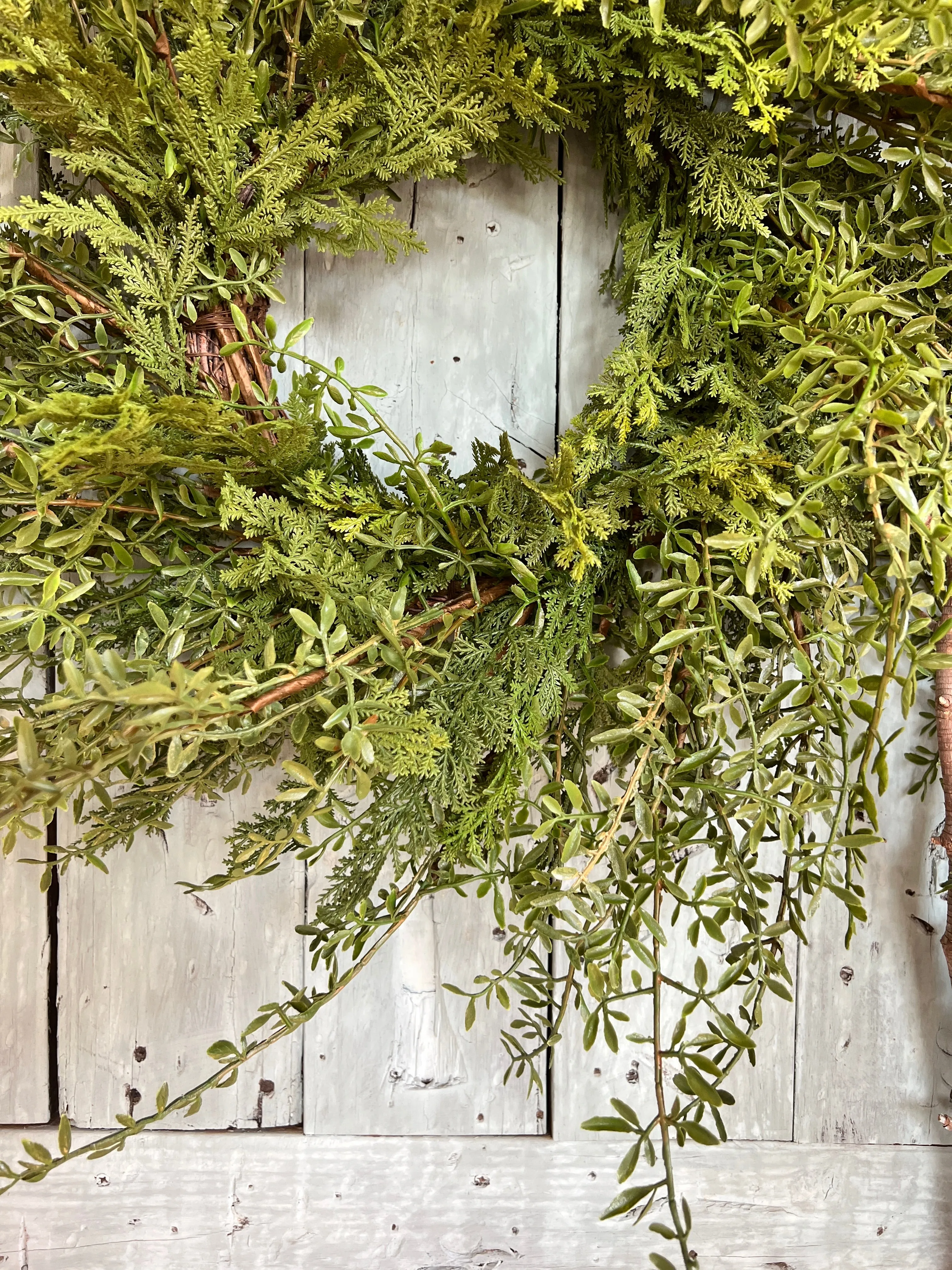 Real touch Rosemary wreath