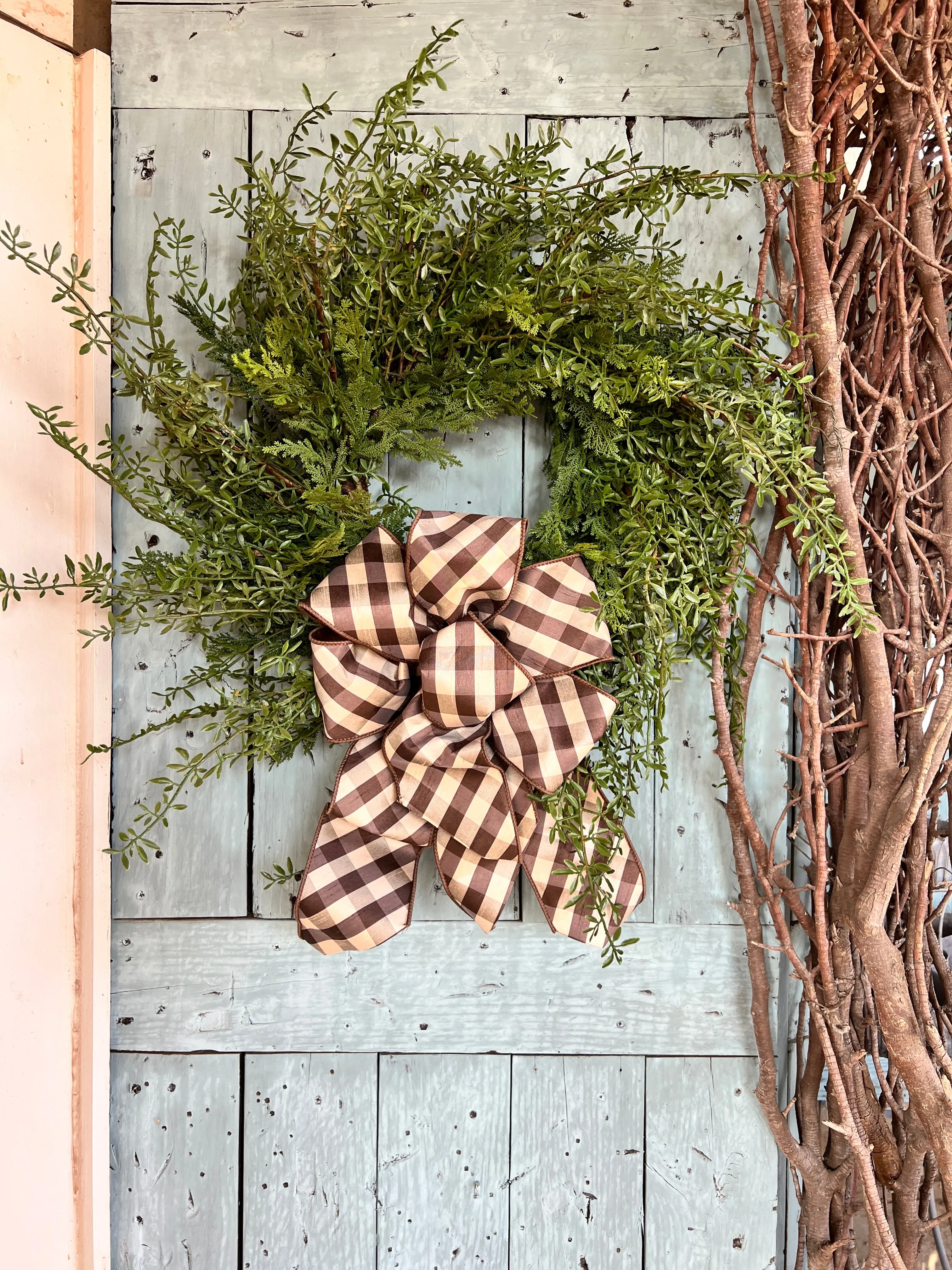 Real touch Rosemary wreath