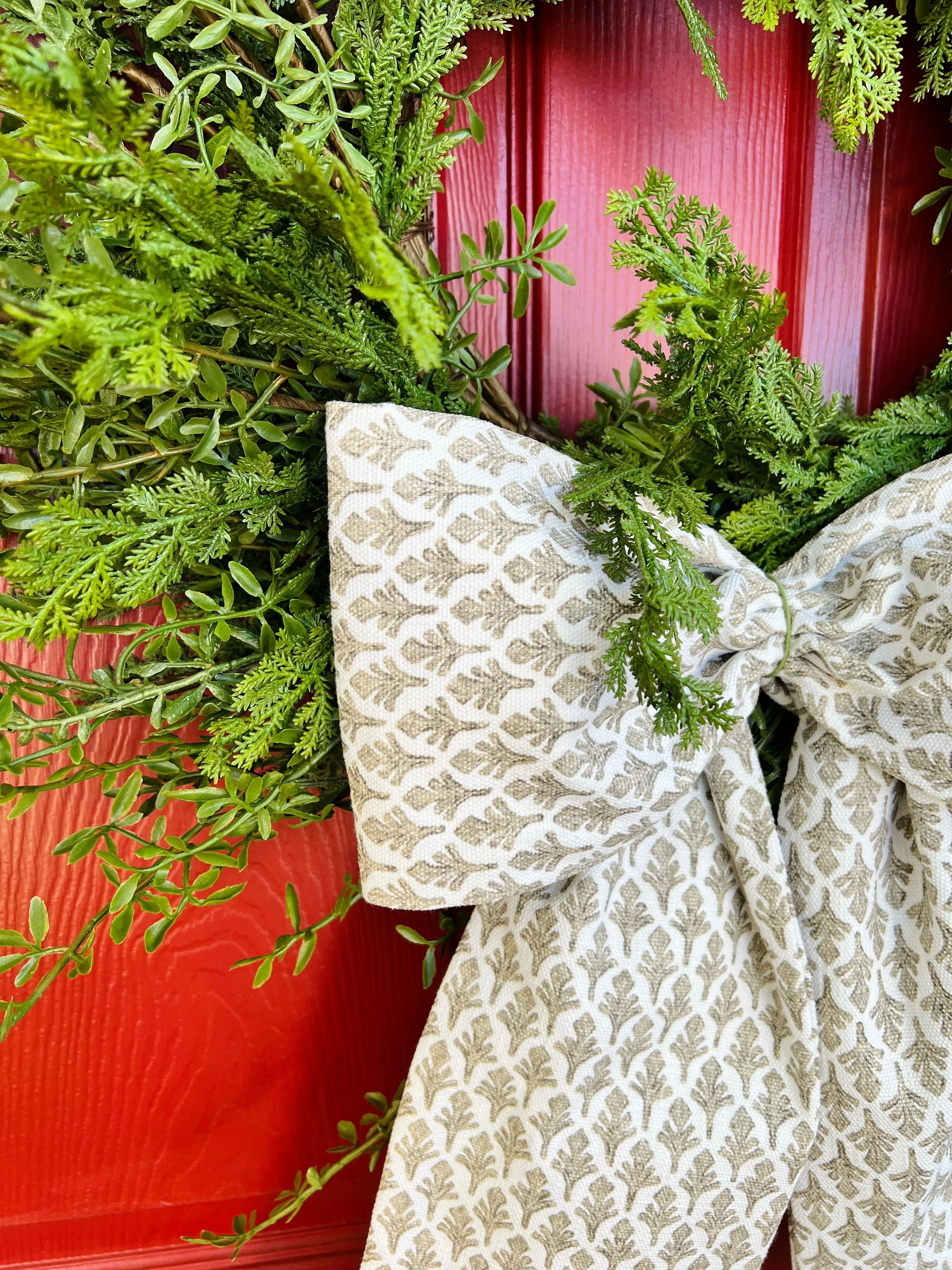 Real touch Rosemary wreath