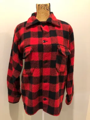 Red Plaid Lumberjack Shirt, SOLD