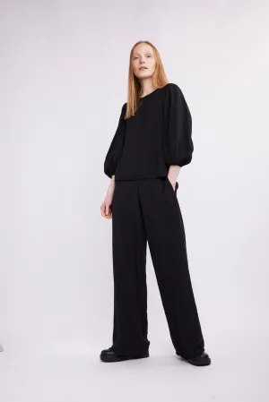 Remi Shirred Sleeve Blouse