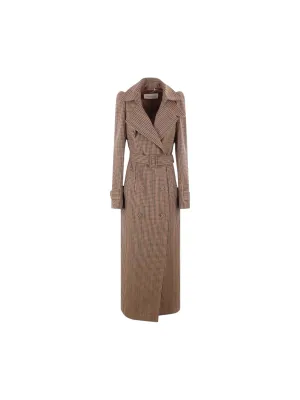 Remis Check Wool Coat