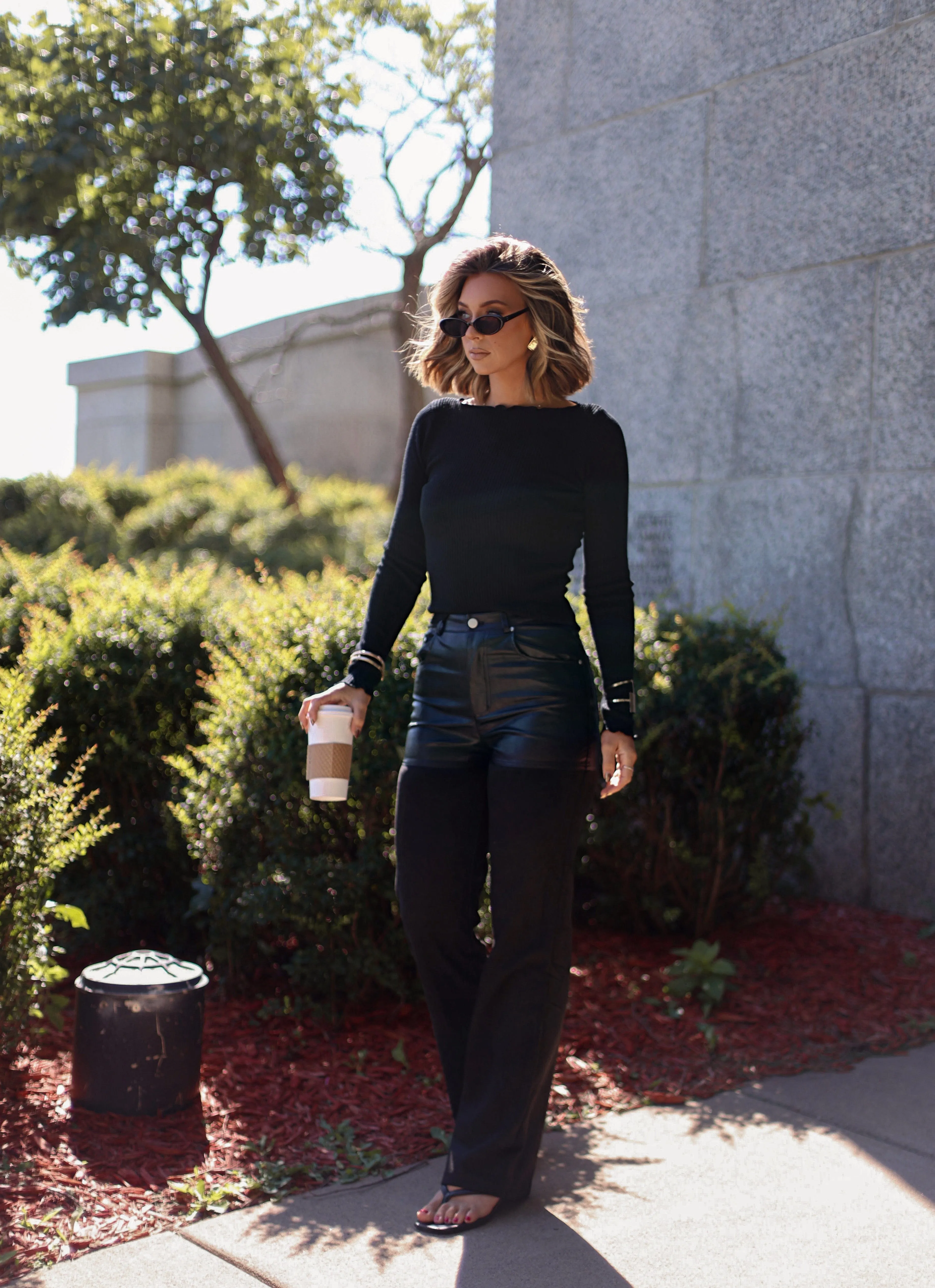 Ribbed Sweater Top