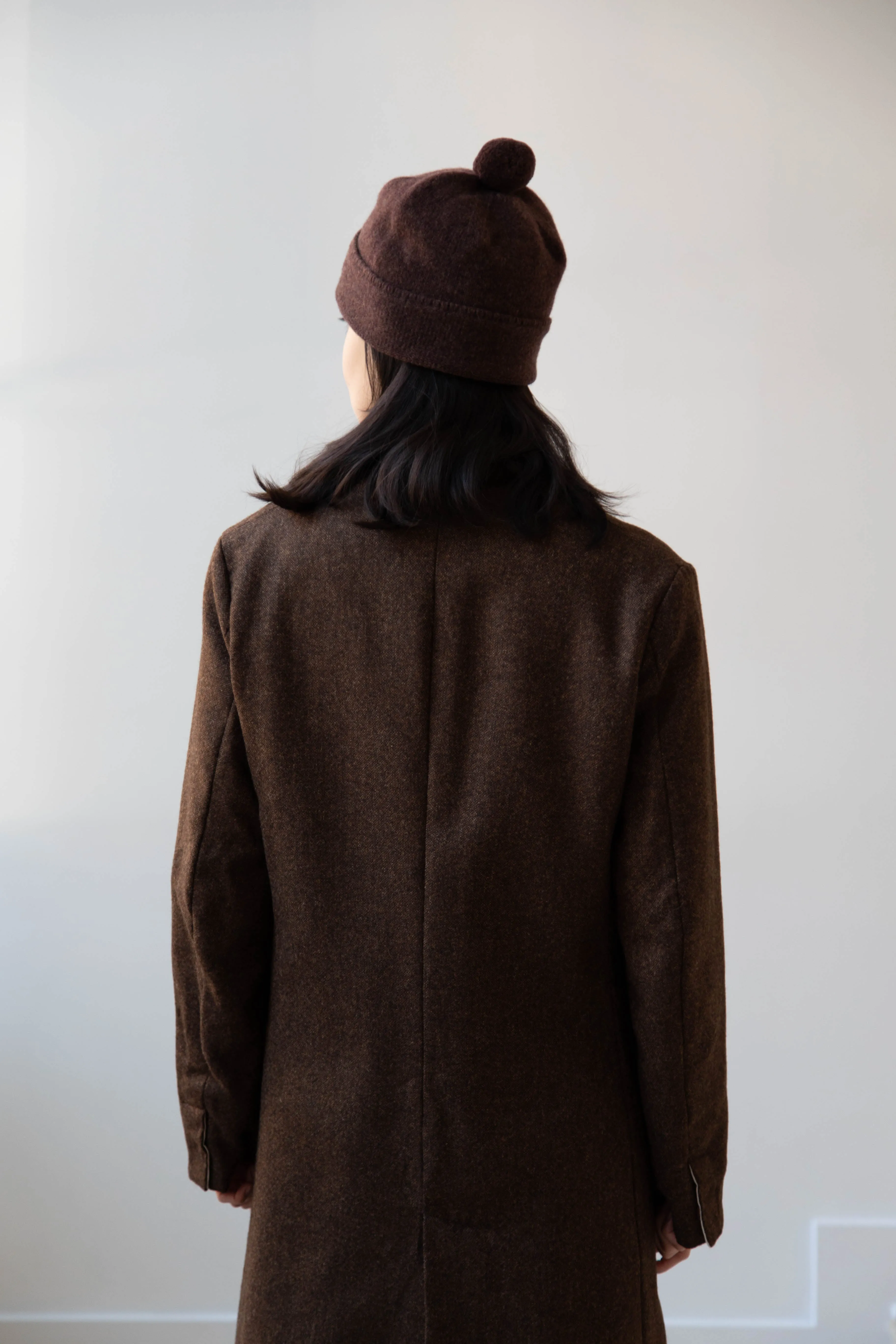 Risa Nakamura | Coat F in Chetsnut Brown