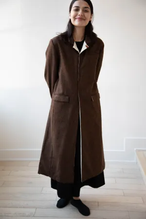 Risa Nakamura | Coat F in Chetsnut Brown