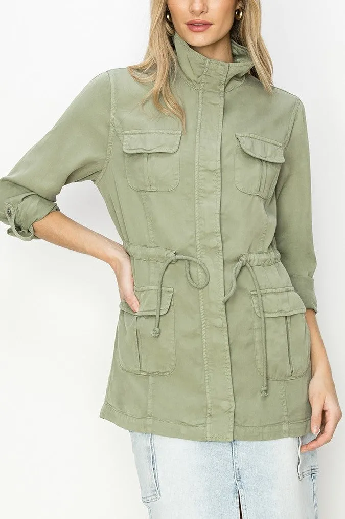 RN Tencel Anorak Jacket