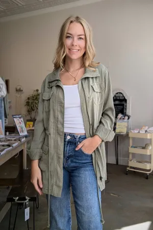 RN Tencel Anorak Jacket