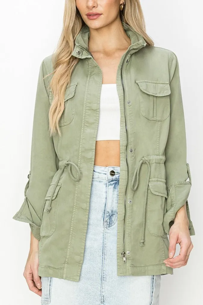 RN Tencel Anorak Jacket