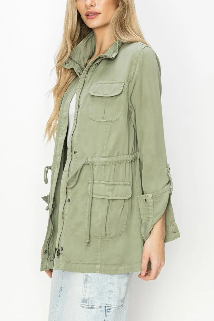RN Tencel Anorak Jacket
