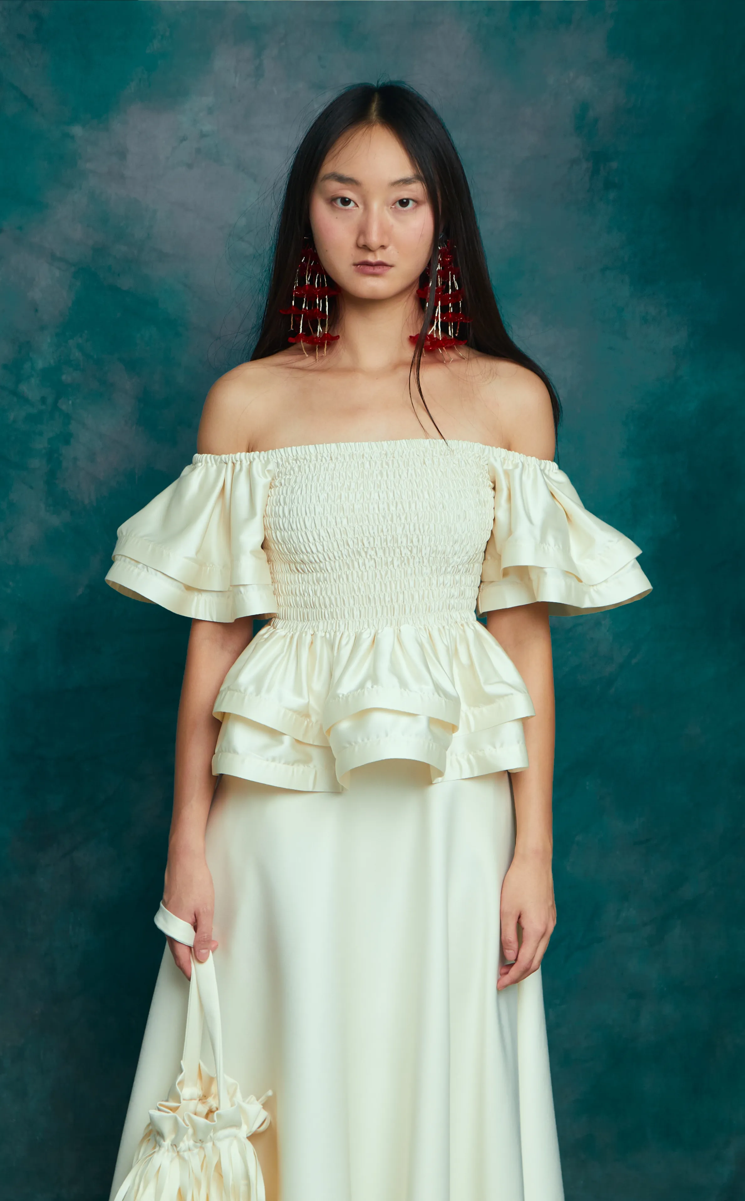 ROMA TOP - IVORY