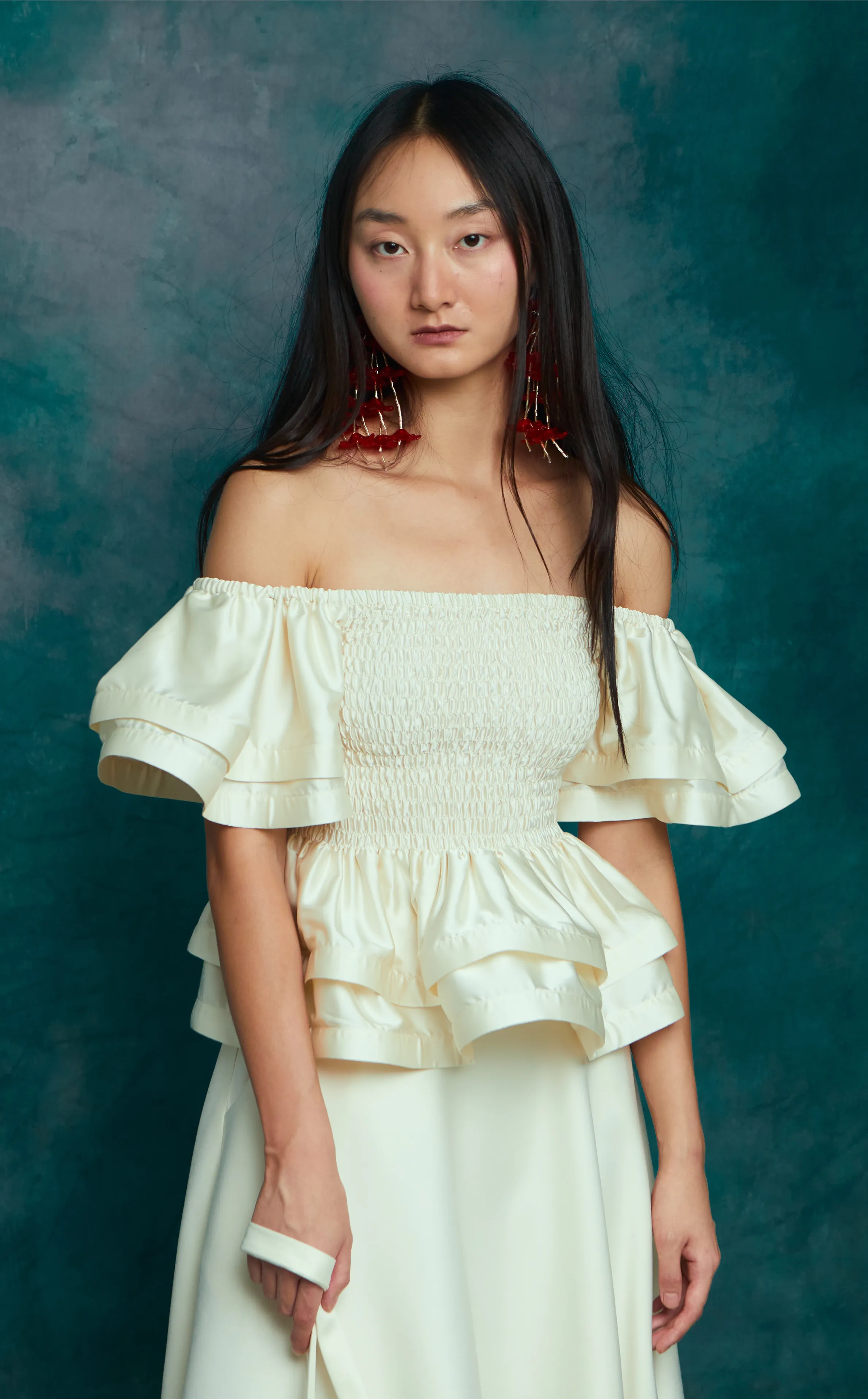 ROMA TOP - IVORY