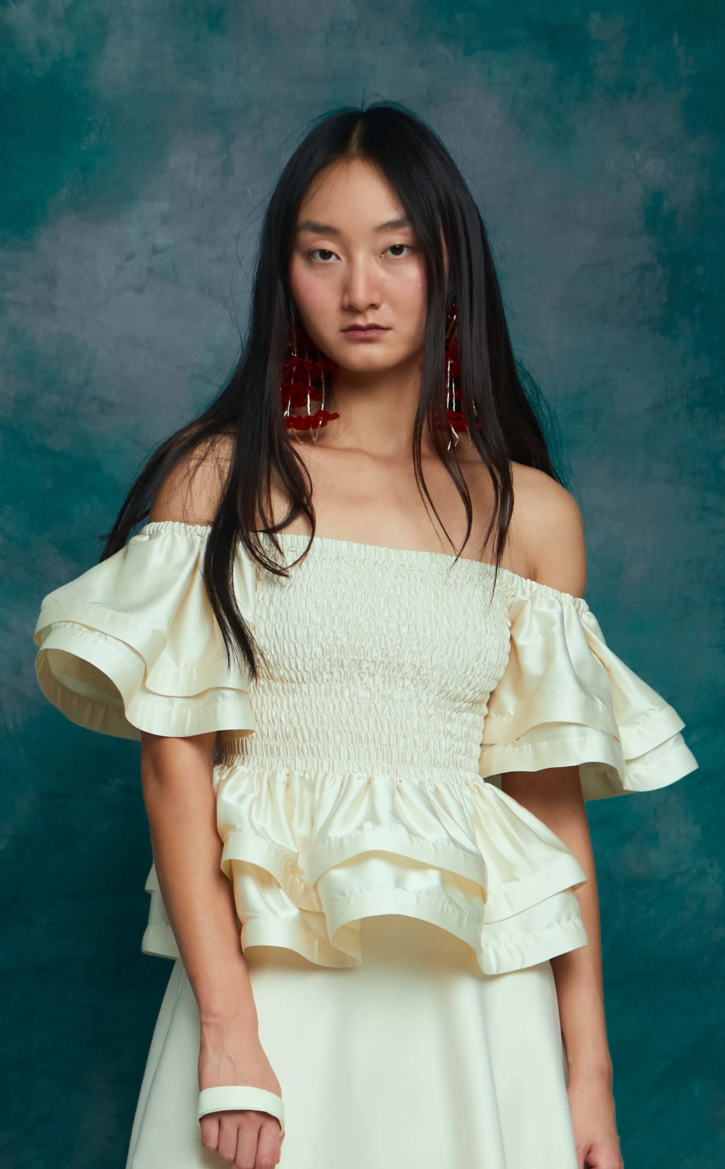 ROMA TOP - IVORY