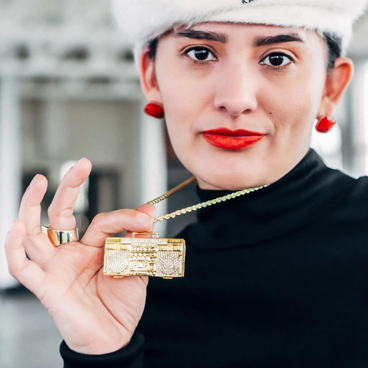 RUN DMC x King Ice - Ghetto Blaster Necklace