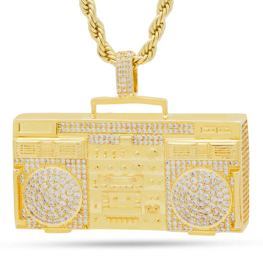 RUN DMC x King Ice - Ghetto Blaster Necklace