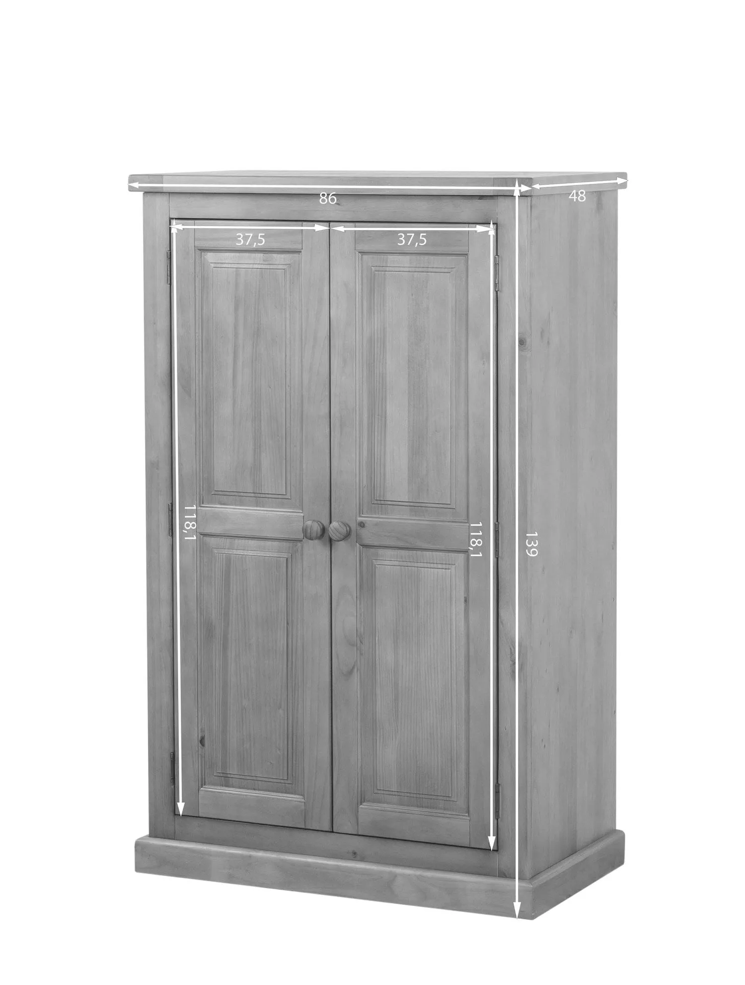 Rutland Small Wardrobe