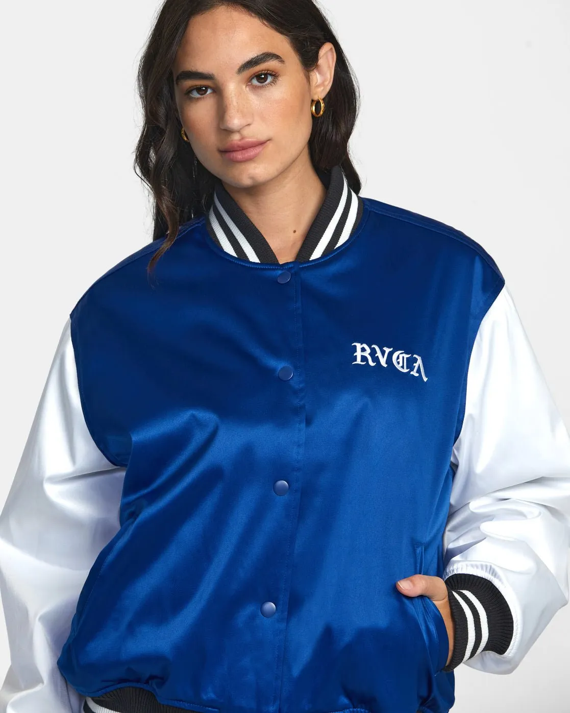 RVCA Women's "Niesa" Bomber Jacket