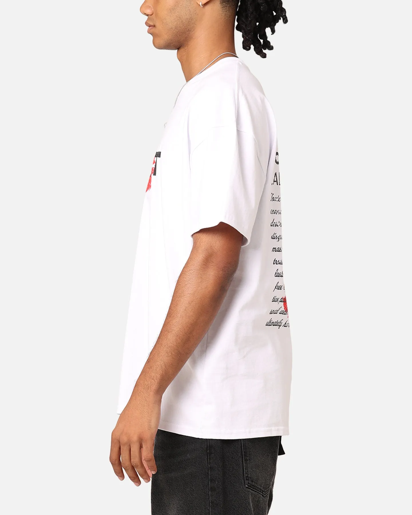 Saint Morta Love Helpline T-Shirt White