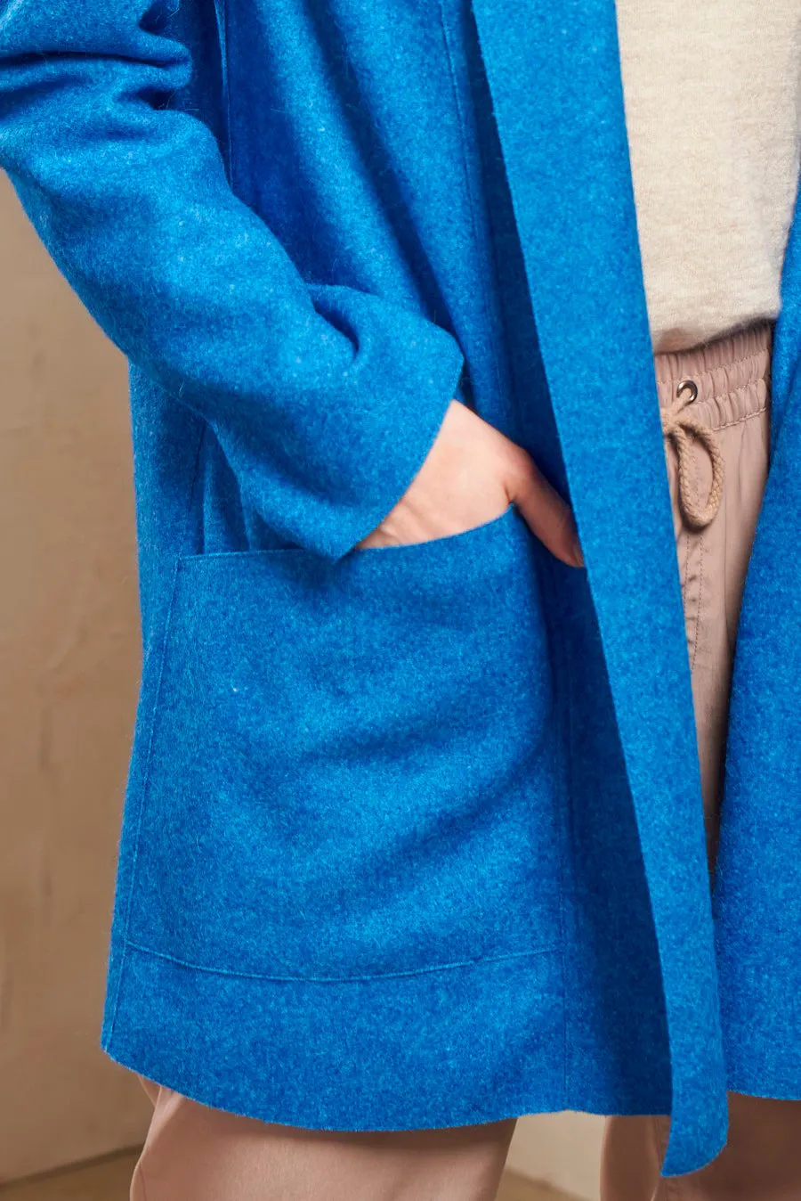 Scala Coat Alpaca & Wool Color Delfos