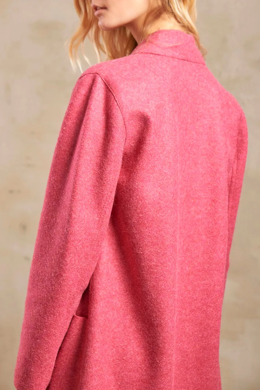 Scala Coat Alpaca & Wool Color Lilac