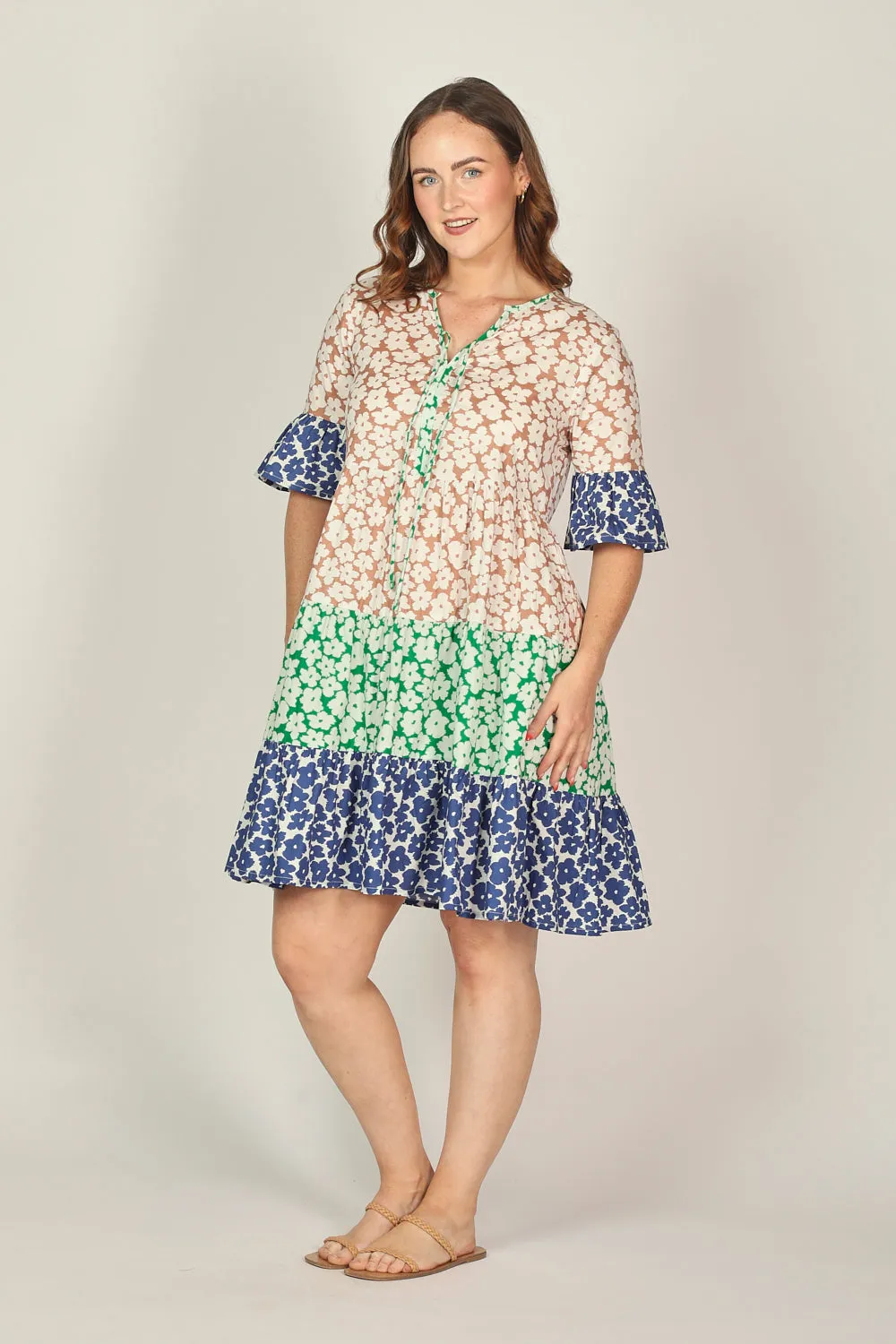 Scout Tiered Dress in Osaka
