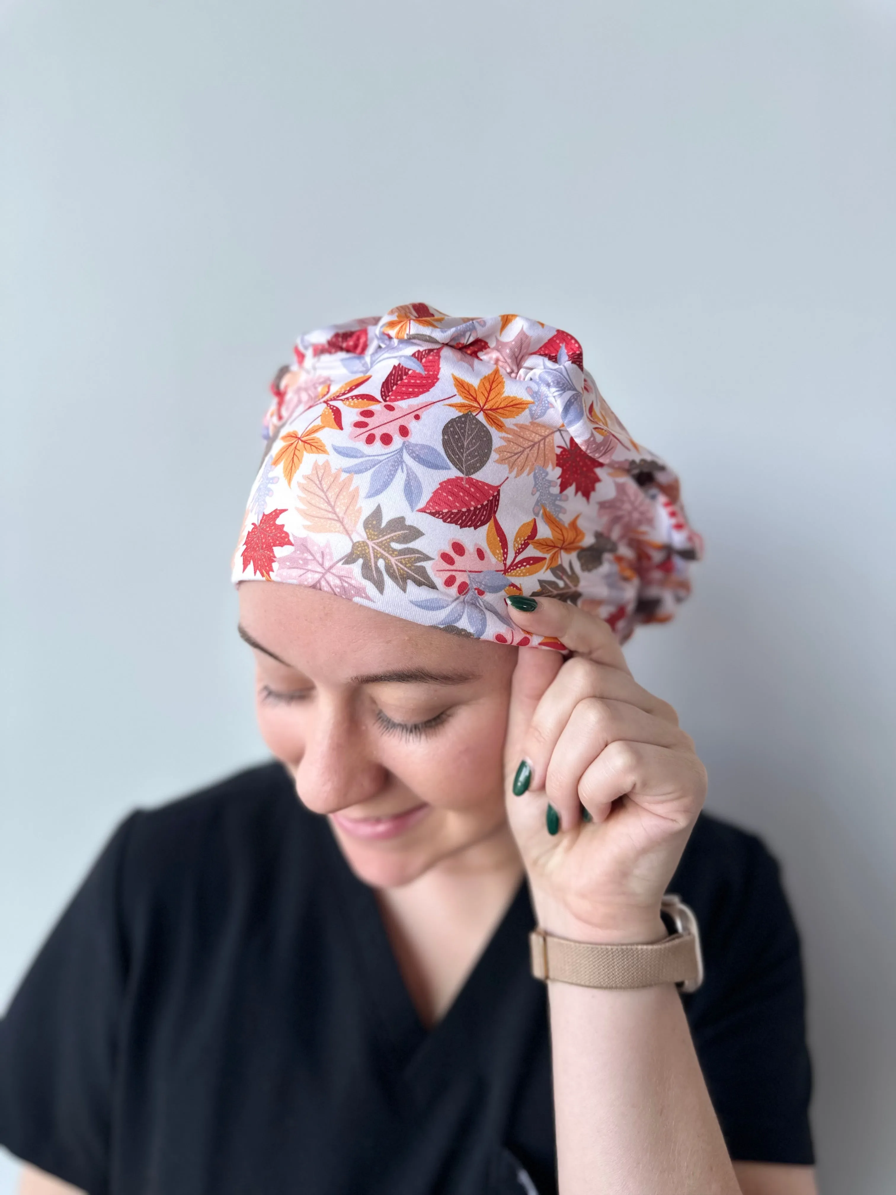 Scrub Hat - Fall Foliage