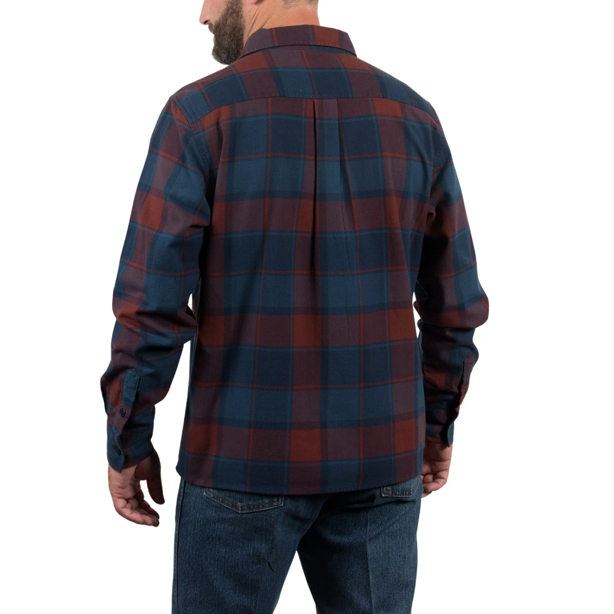 Sendero Provisions Durango Flannel in San Juan Blue
