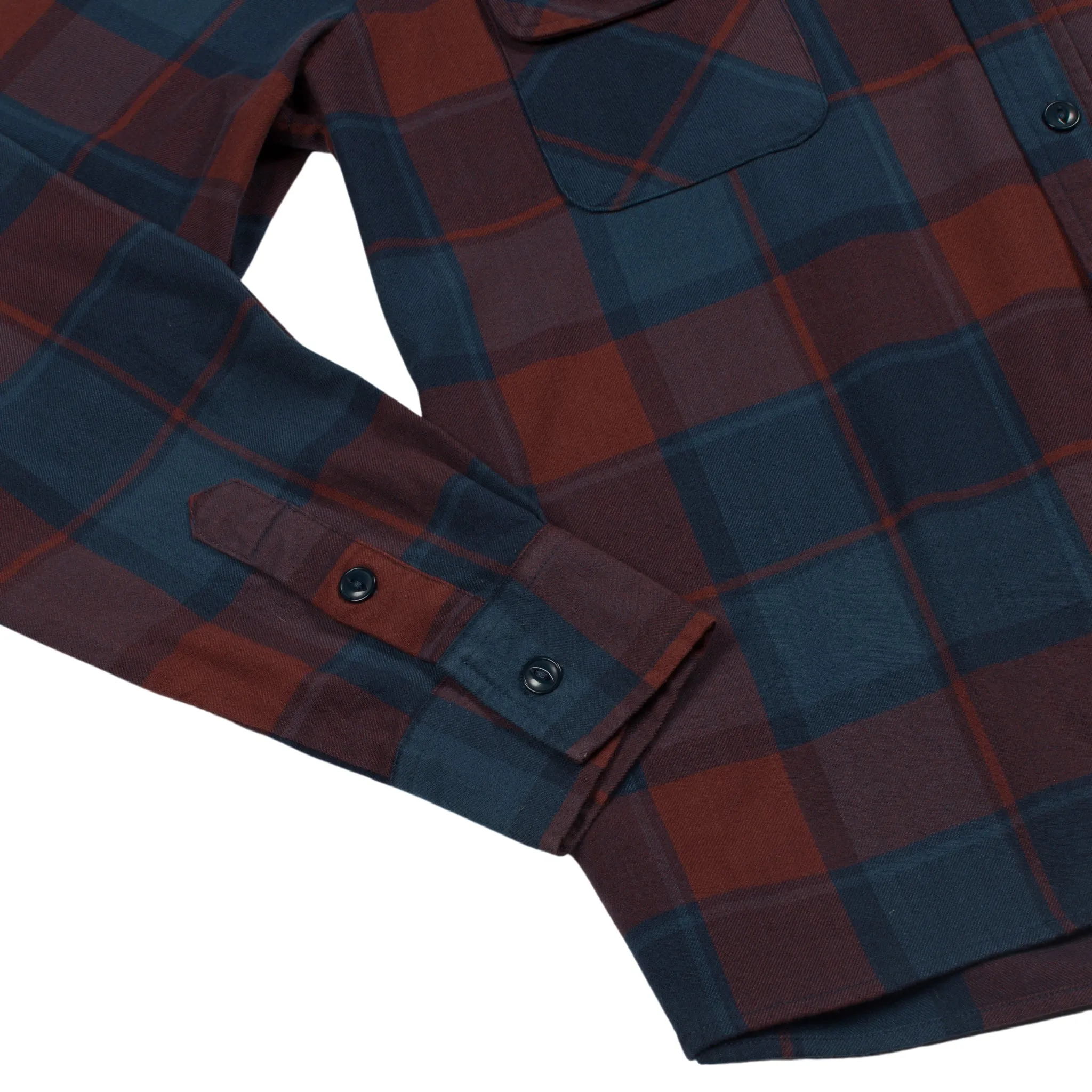 Sendero Provisions Durango Flannel in San Juan Blue