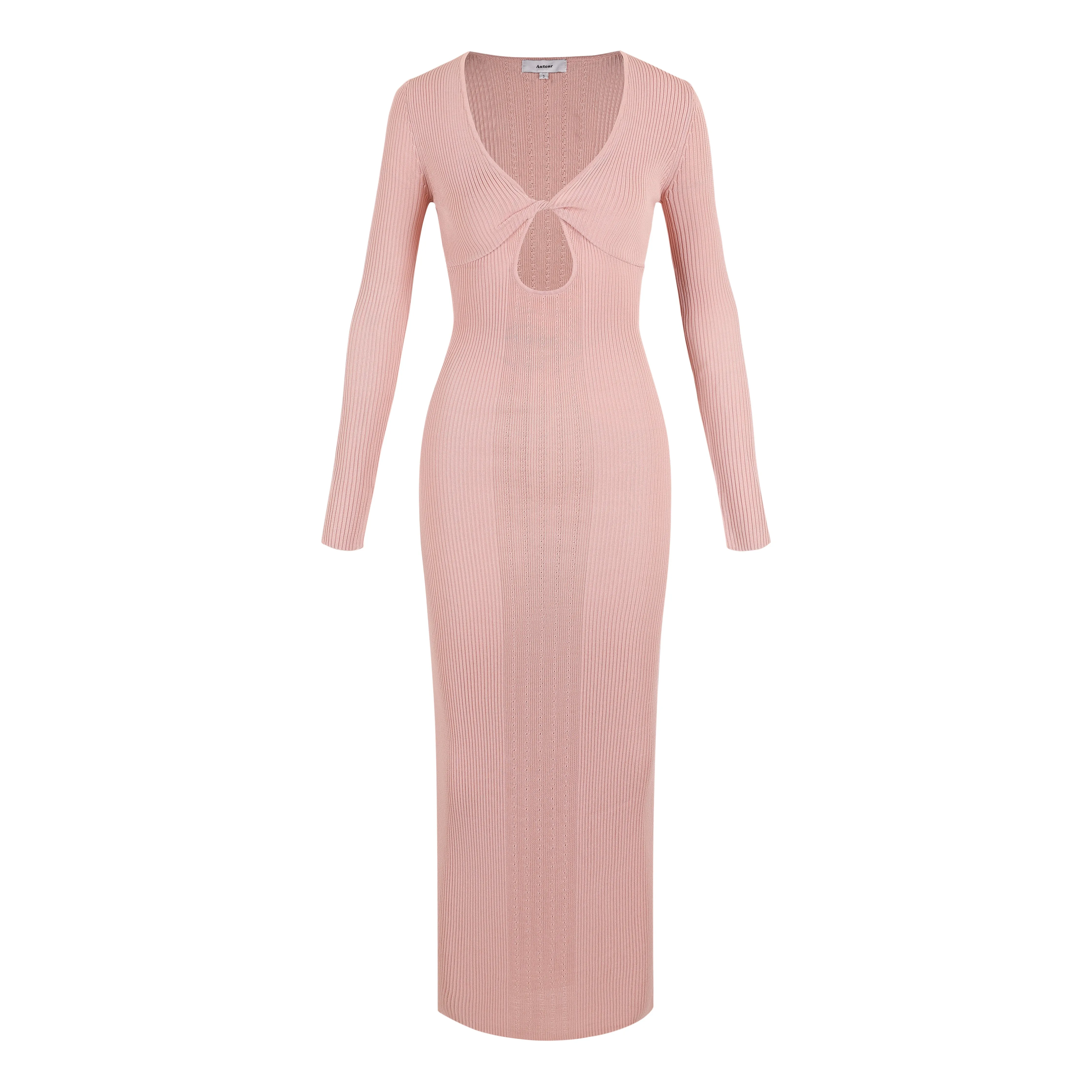 Seraphine Dress-Peach Beige