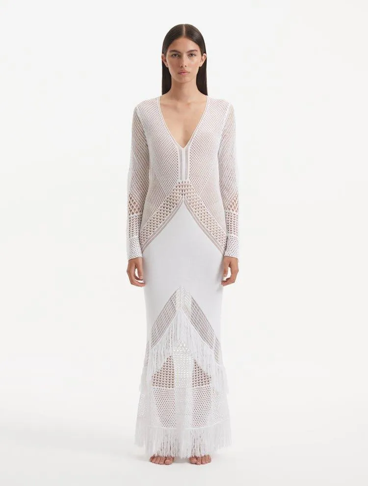 SEYMA SUBASI - ELBA WHITE DRESS