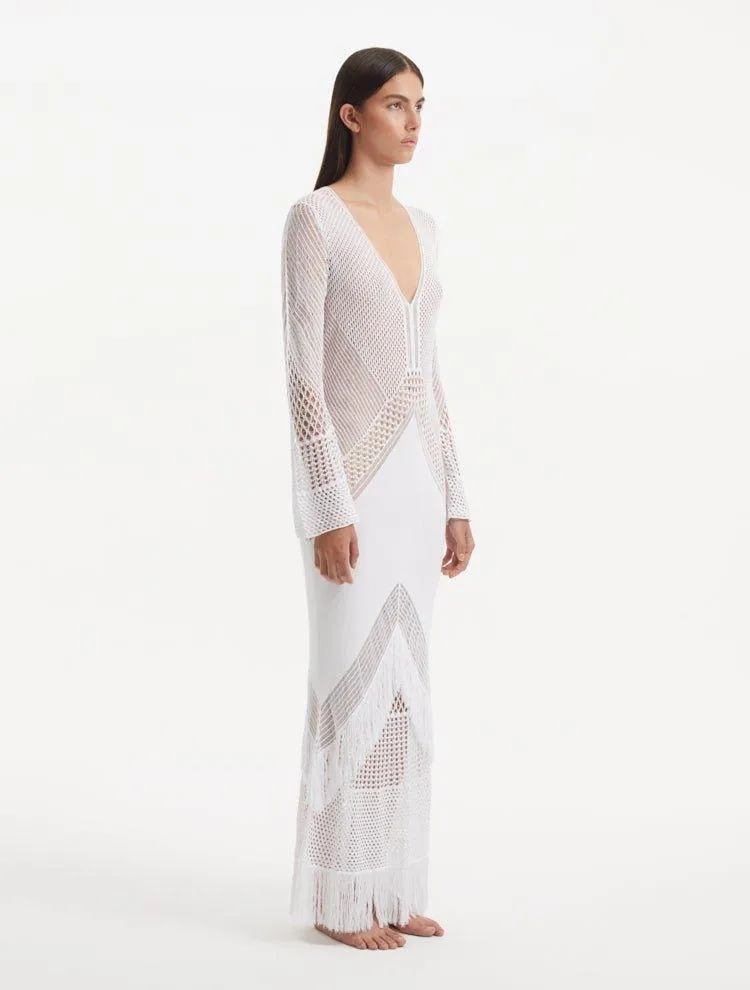 SEYMA SUBASI - ELBA WHITE DRESS
