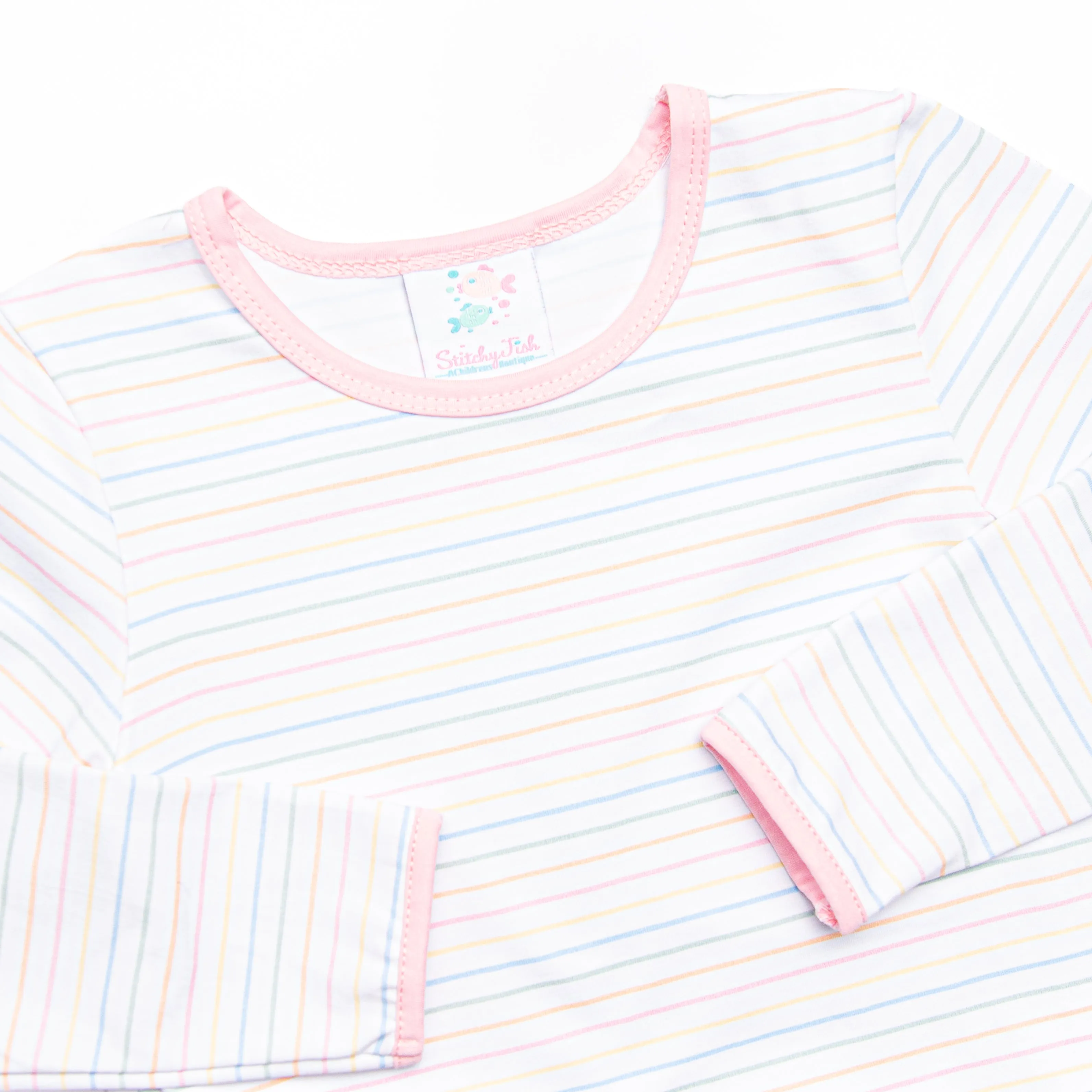 Sherbet Stripes Dress, Pink