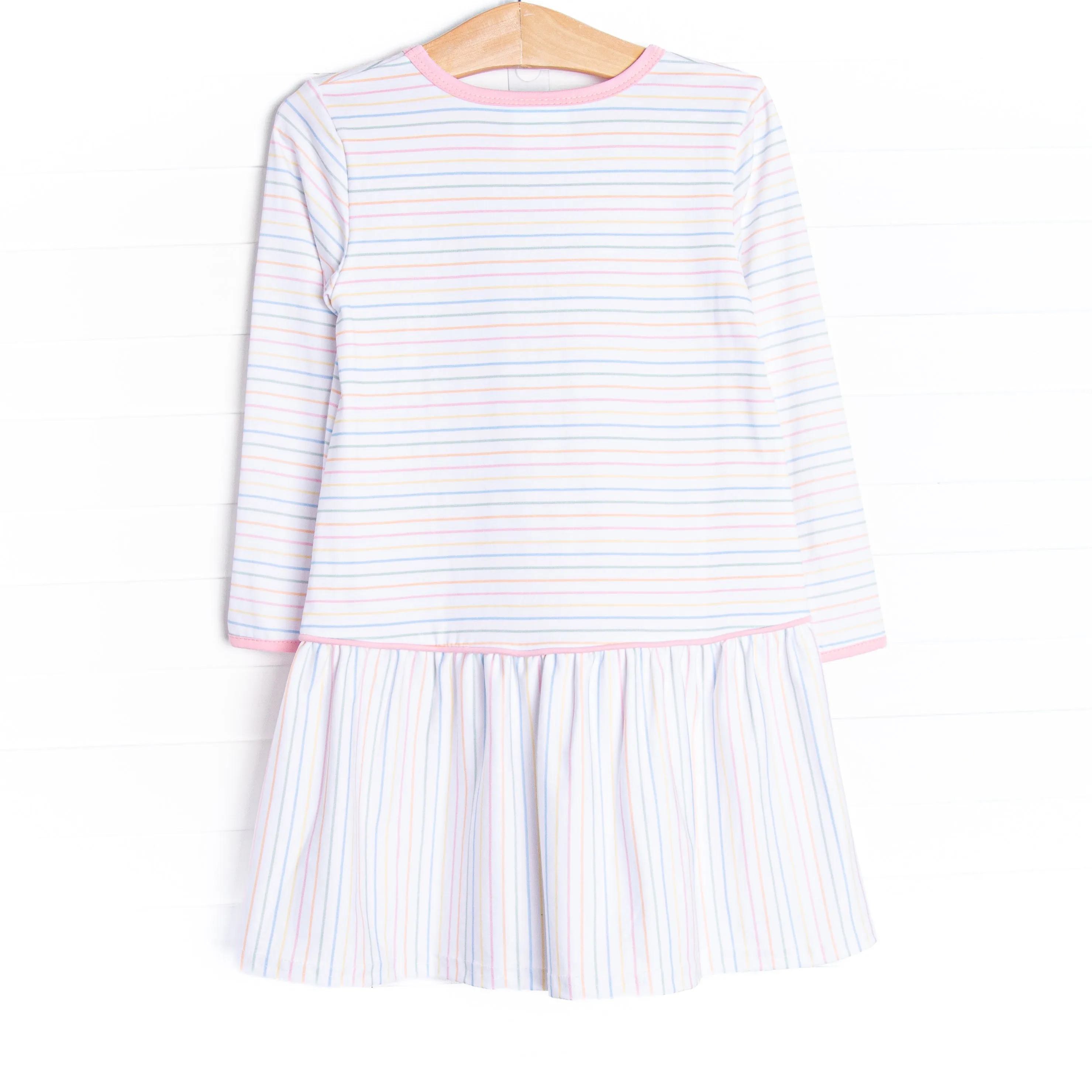 Sherbet Stripes Dress, Pink