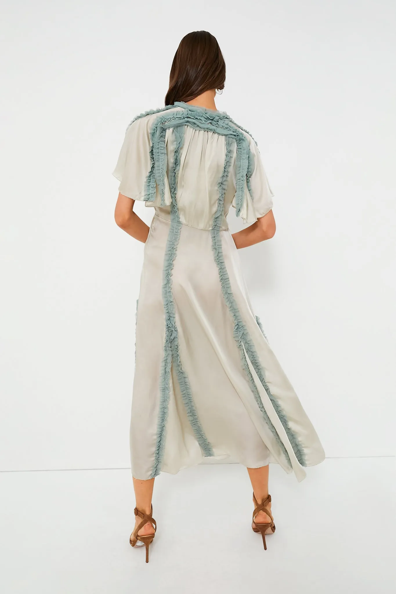 Silver with Icy Blue The Dancehall Dress